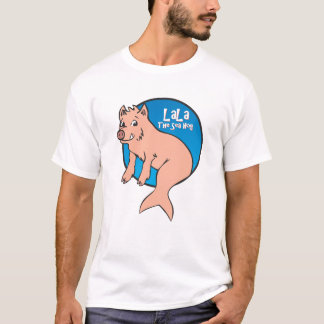LaLa: Das Seeschwein - T - Shirt (fertigen Sie)