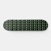 LALA Deck Skateboard (Horizontal)