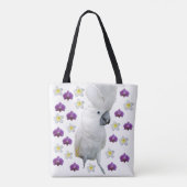 Lala die Cockatoo-BlumenTasche Tasche (Rückseite)