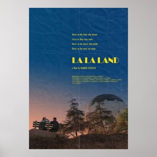 Lala Land Poster (Vorne)