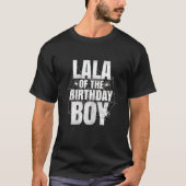 Lala Of The Birthday Boy Matching Family Spider We T-Shirt (Vorderseite)