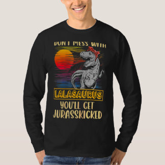 Lala Rex Dinosaurs Mommy Saurus T-Shirt