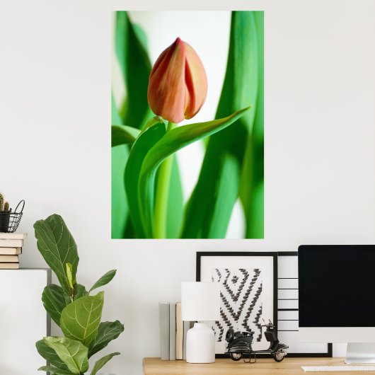 lala Tulip Print Poster (Heimbüro)