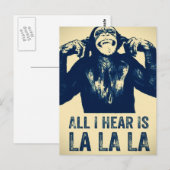 LaLaLa Postkarte (Vorne/Hinten)