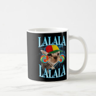Lalalalala Funny Cat mit Lollip Candy für Lover Kaffeetasse
