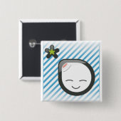 lalamoongirl button (Vorne & Hinten)