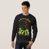 Lalasaurus Lala 5 Kinder Dinosaurier Muttertag Sweatshirt (Vorne ganz)