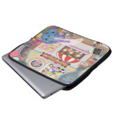 LALATOWN Laptop Case  (Vorne Knopf)