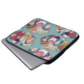 LALATOWN Laptop Case  (Vorne Knopf)