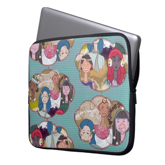 LALATOWN Laptop Case  (Vorderseite Links)