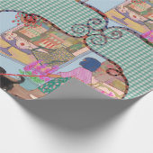 LALATOWN SHOPPING DAY WRAPPING PAPER 3 GESCHENKPAPIER (Ecke)