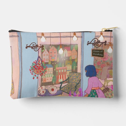 LALATOWN Small Cosmetic Pouch Zubehörtasche (Rückseite)