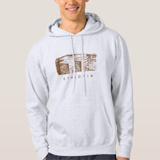 Lalibela Ethiopia Hoodie (Vorderseite)