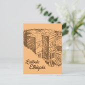 Lalibela Ethiopia Postkarte (Stehend Vorderseite)