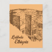 Lalibela Ethiopia Postkarte (Vorderseite)