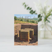 Lalibela Rock Churches Äthiopien Postkarte (Stehend Vorderseite)