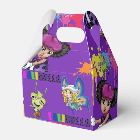 LaliBella "Paint Your World" Gefälligkeitsbox Geschenkschachtel (Rückseite)