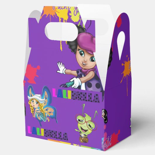 LaliBella "Paint Your World" Gefälligkeitsbox Geschenkschachtel (Geöffnet)