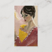 Lalima, träumend! visitenkarte (Rückseite)