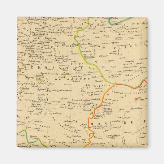 L'Allemagne 1137 a 1273 Magnet (Vorne)