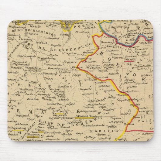 L'Allemagne 1373 a 1437 Mousepad (Vorne)
