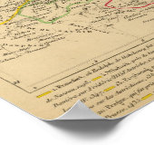 L'Allemagne 1373 a 1437 Poster (Ecke)