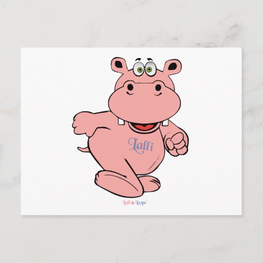 Lalli und Loops Artikel Postkarte (Vorderseite)