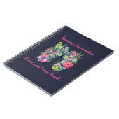 LAM Floral Doesn't Mean Notebook Notizblock (Linke Seite)