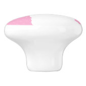 Lama Alpaca Rosa Keramikknauf (Seitenansicht)