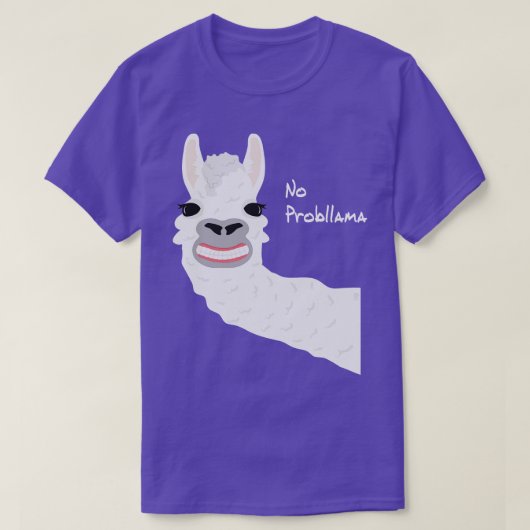 Lama Alpaka: Tiere für Tierliebhaber T-Shirt (Design vorne)