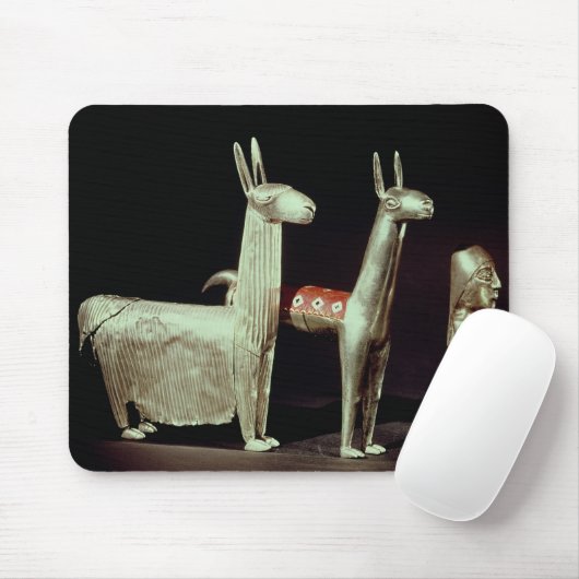 Lama, Alpaka und Frau Mousepad (Mit Mouse)