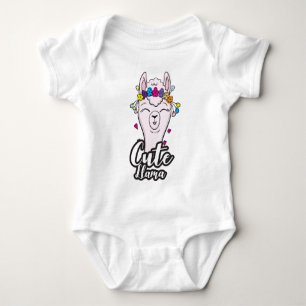 Lama Baby Strampler