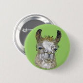 Lama-Bild Button (Vorne & Hinten)