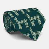 Lama BW-Krawatte Krawatte (Gerollt)