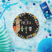 Lama Cactus Geburtstagsparty Pappteller (Party)