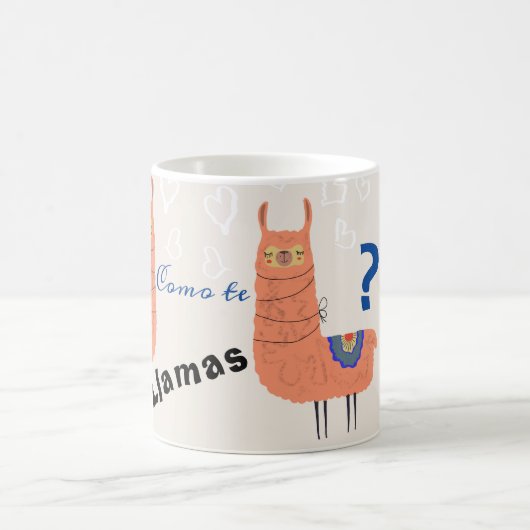 Lama Como Te Llamas Kaffeetasse (Mittel)