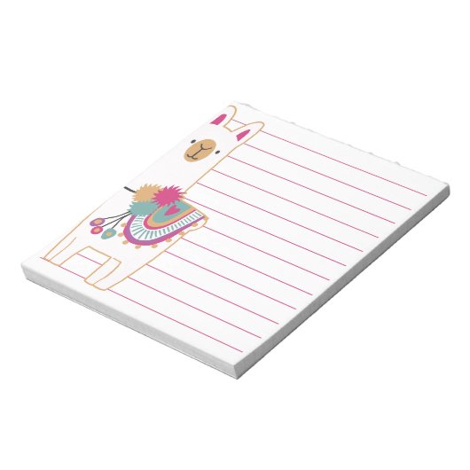 Lama-Cute Notizblock (Rotiert)