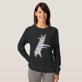 Lama Dance Floss wie ein Boss T-Shirt (Vorne ganz)