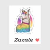 Lama Dekoration Delights Stick, Peel und Lächeln! Aufkleber (Blatt)