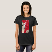 Lama der Liebe 02 T-Shirt (Vorne ganz)