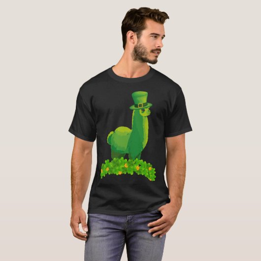 Lama Der ultimative Führer, um St Patrick zu feier T-Shirt (Vorne ganz)