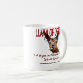 Lama des Todes! Tasse (VorderseiteRechts)