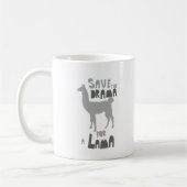 Lama-Drama Kaffeetasse (Links)
