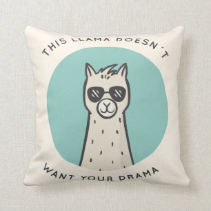 Lama-Drama Kissen