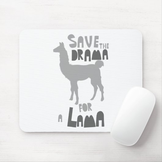 Lama-Drama Mousepad (Mit Mouse)