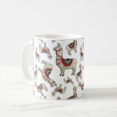 Lama-Druck-Tasse Kaffeetasse (Vorderseite Links)