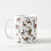 Lama-Druck-Tasse Kaffeetasse (Links)