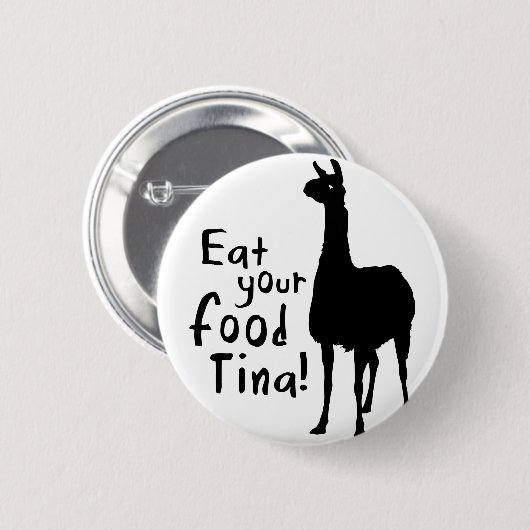 Lama-Dynamit Button (Vorne & Hinten)