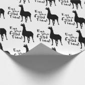 Lama-Dynamit Geschenkpapier (Ecke)