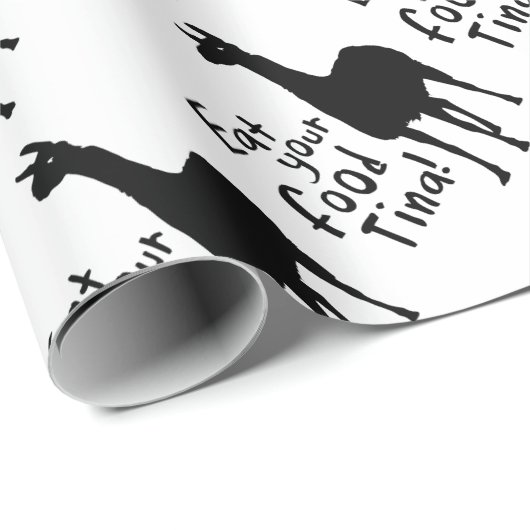 Lama-Dynamit Geschenkpapier (Rolleneckpunkt)